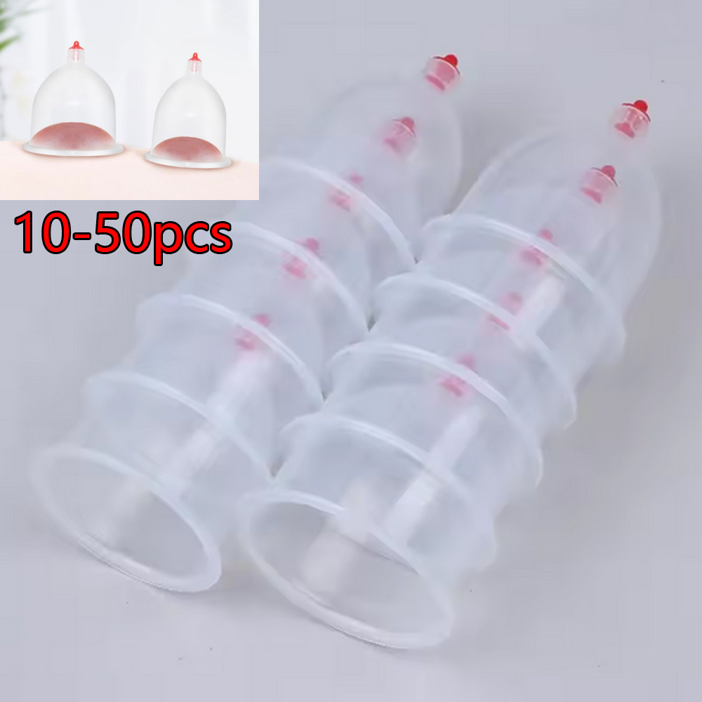 Plastic Cup 50Pcs - 10-50 buah, 2 ukuran, alat pijat