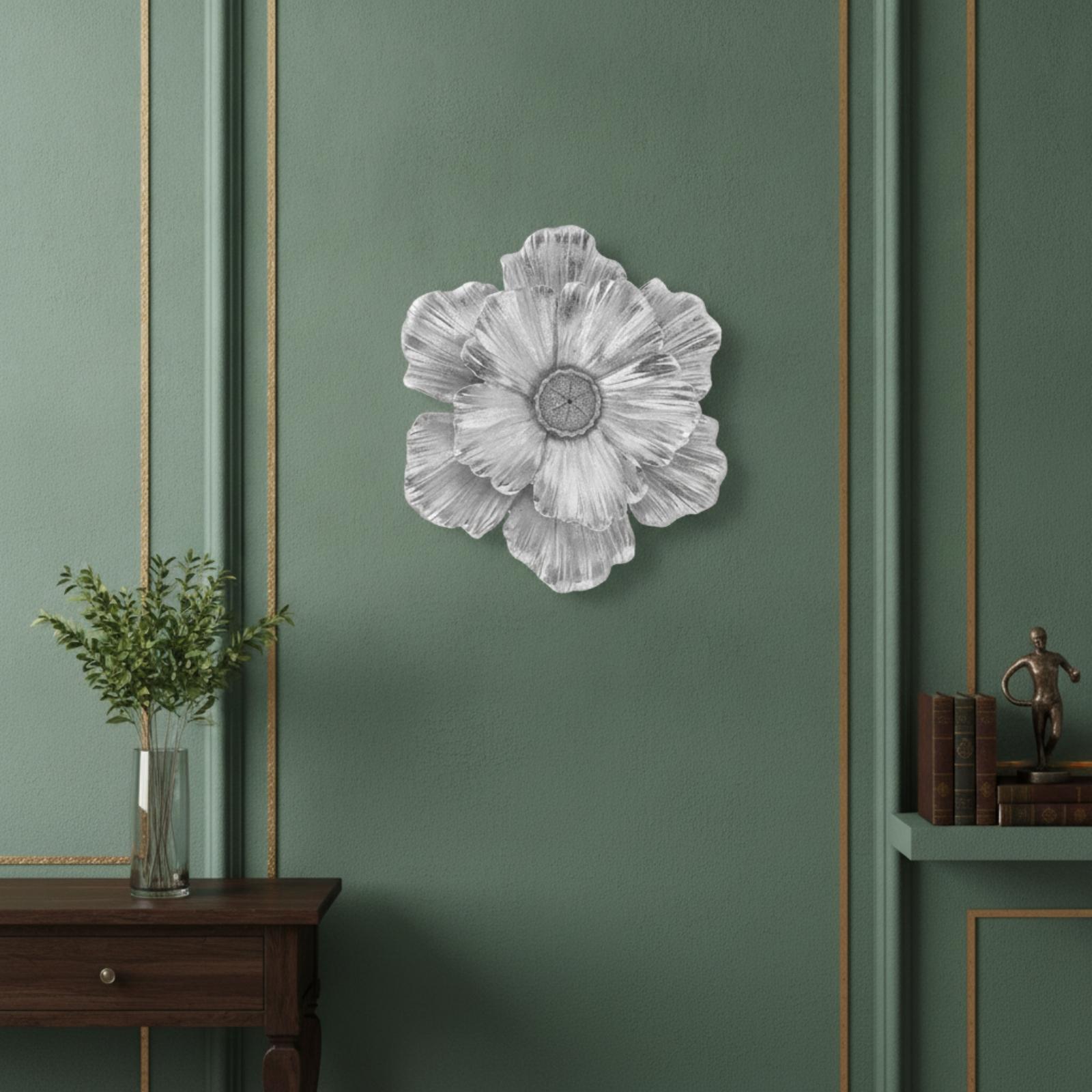 Flower Wall Panel - Panel Dekoratif Dinding Bunga 3D, Seni