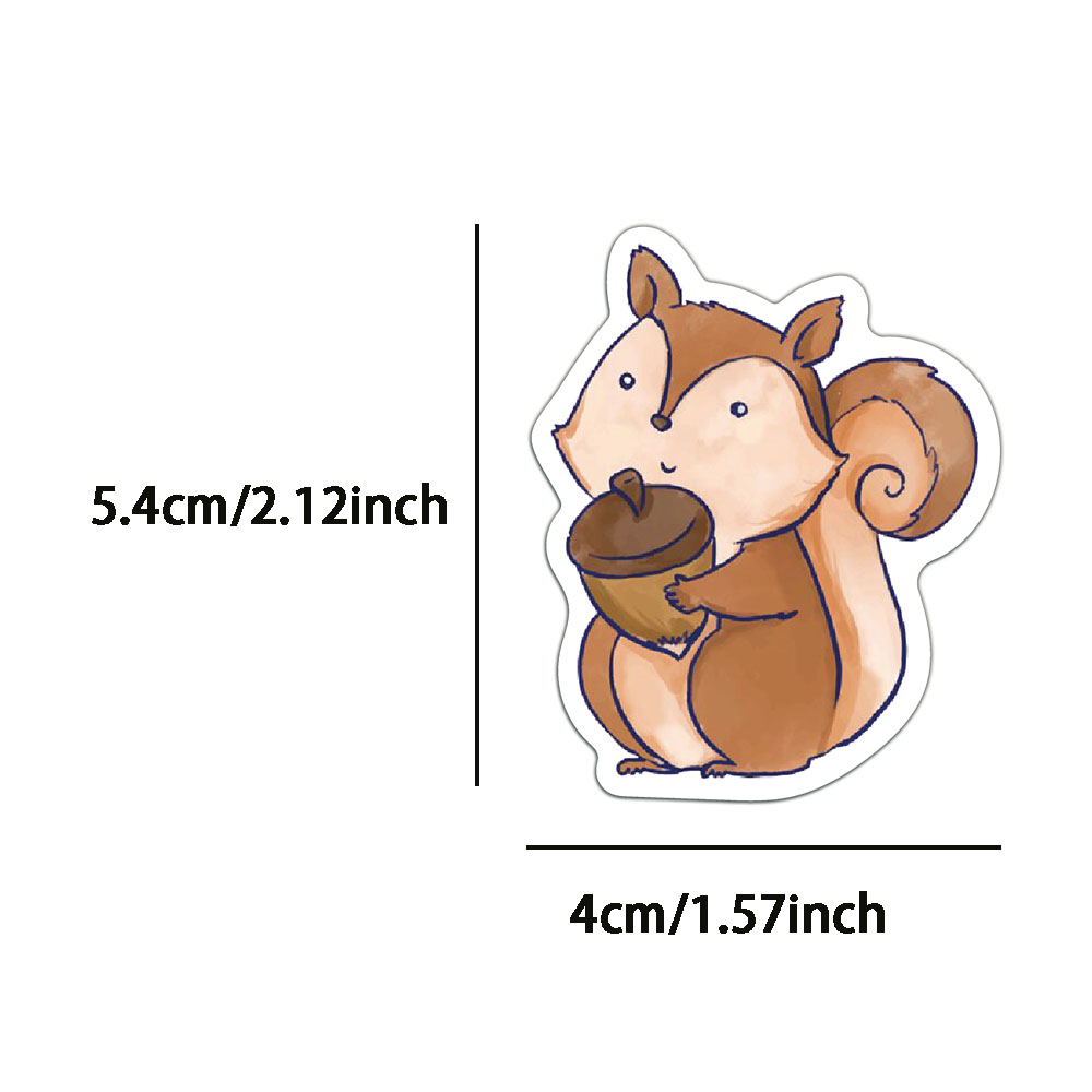 50 buah stiker ilustrasi musim - Plastic Cup 50Pcs ulasan dan harga