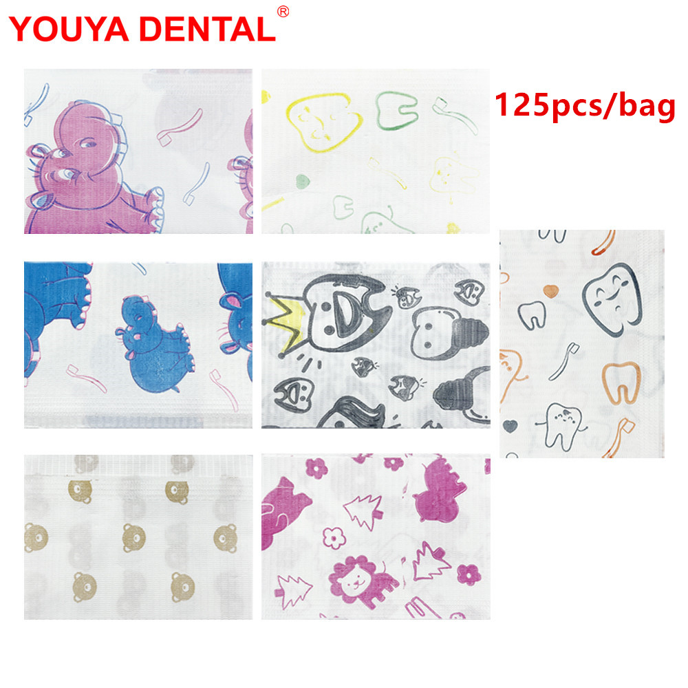 125 buah celemek gigi anak sek - Table Cloth Disposable ulasan dan harga