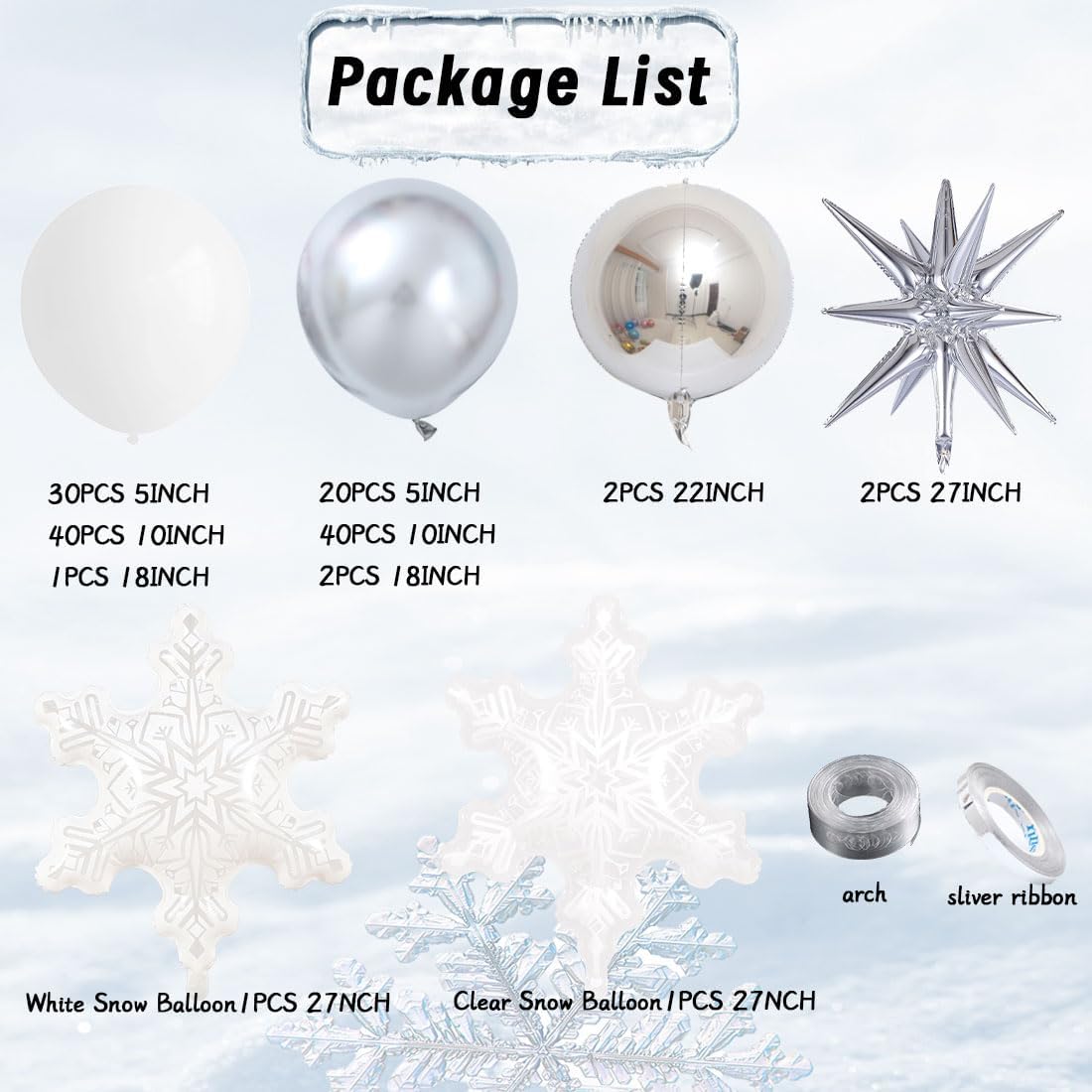 Set lengkungan balon berbentuk - Balloon Arch Kit ulasan dan harga