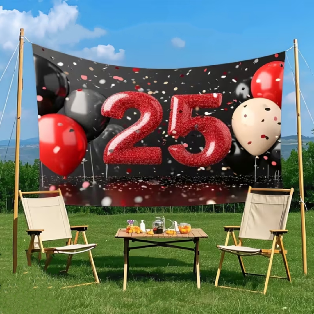 Latar Belakang Dekorasi Pesta  - Party Banner Gold ulasan dan harga