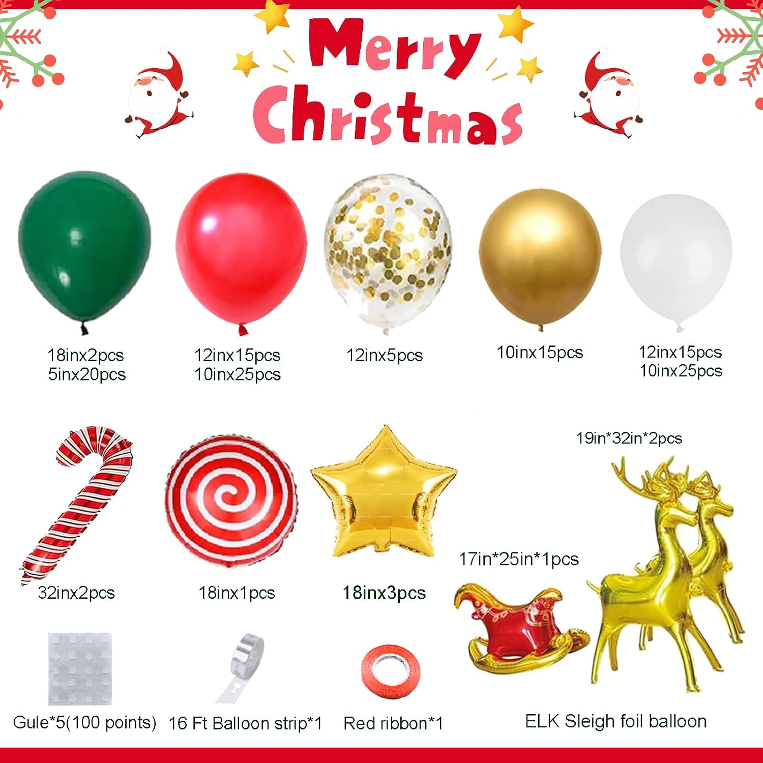 AobkDeco 138 buah Kit Dekorasi - Balloon Arch Kit ulasan dan harga