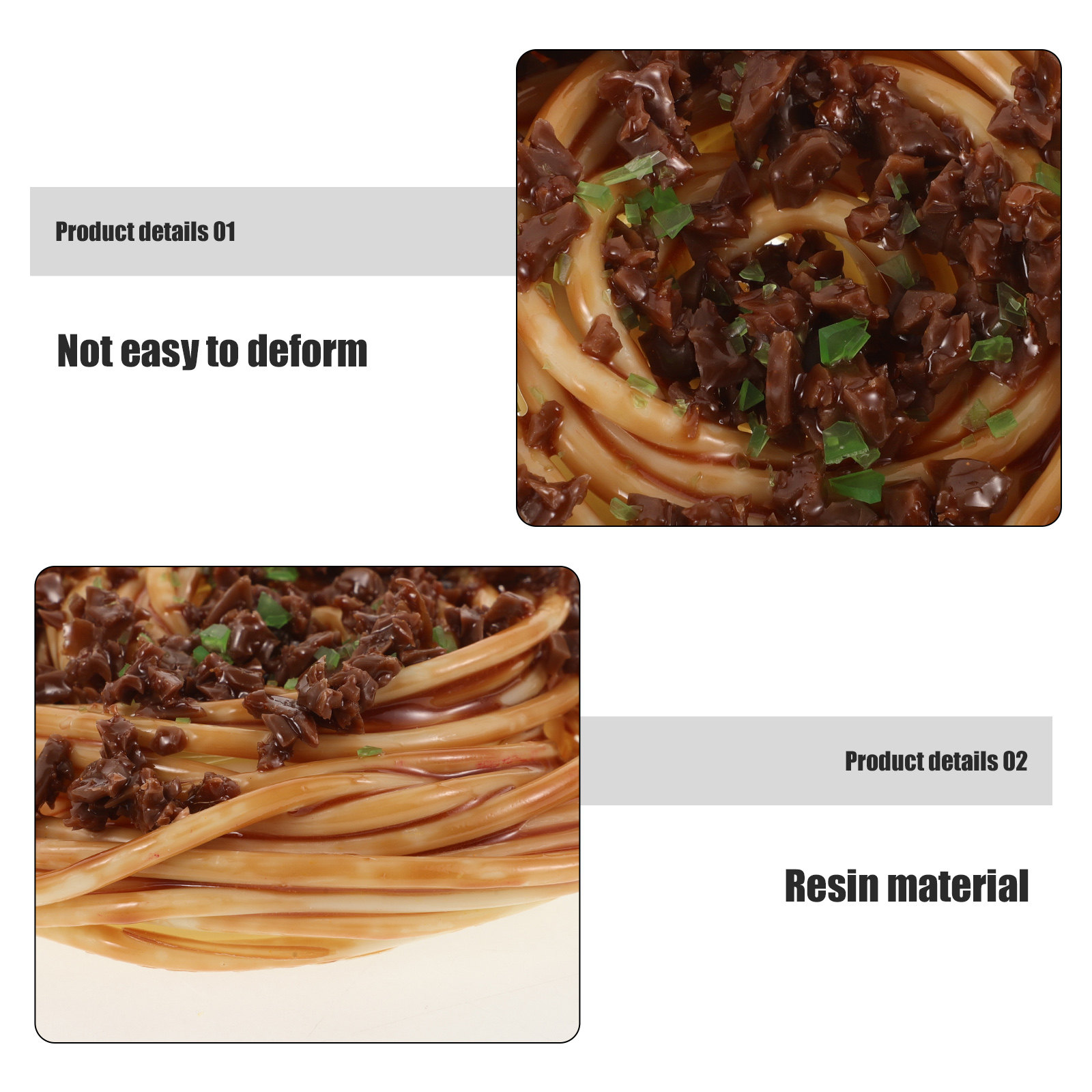 Spaghetti palsu dengan saus da - Event Party Shop ulasan dan harga