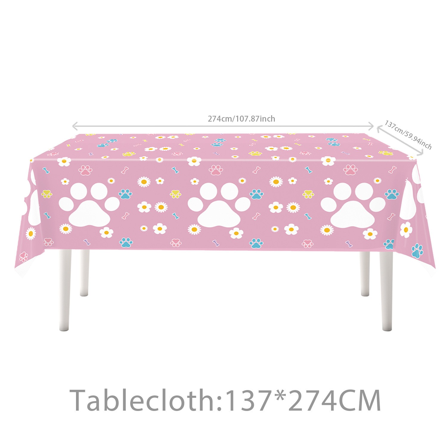 1 buah taplak meja pesta sekal - Table Cloth Disposable ulasan dan harga