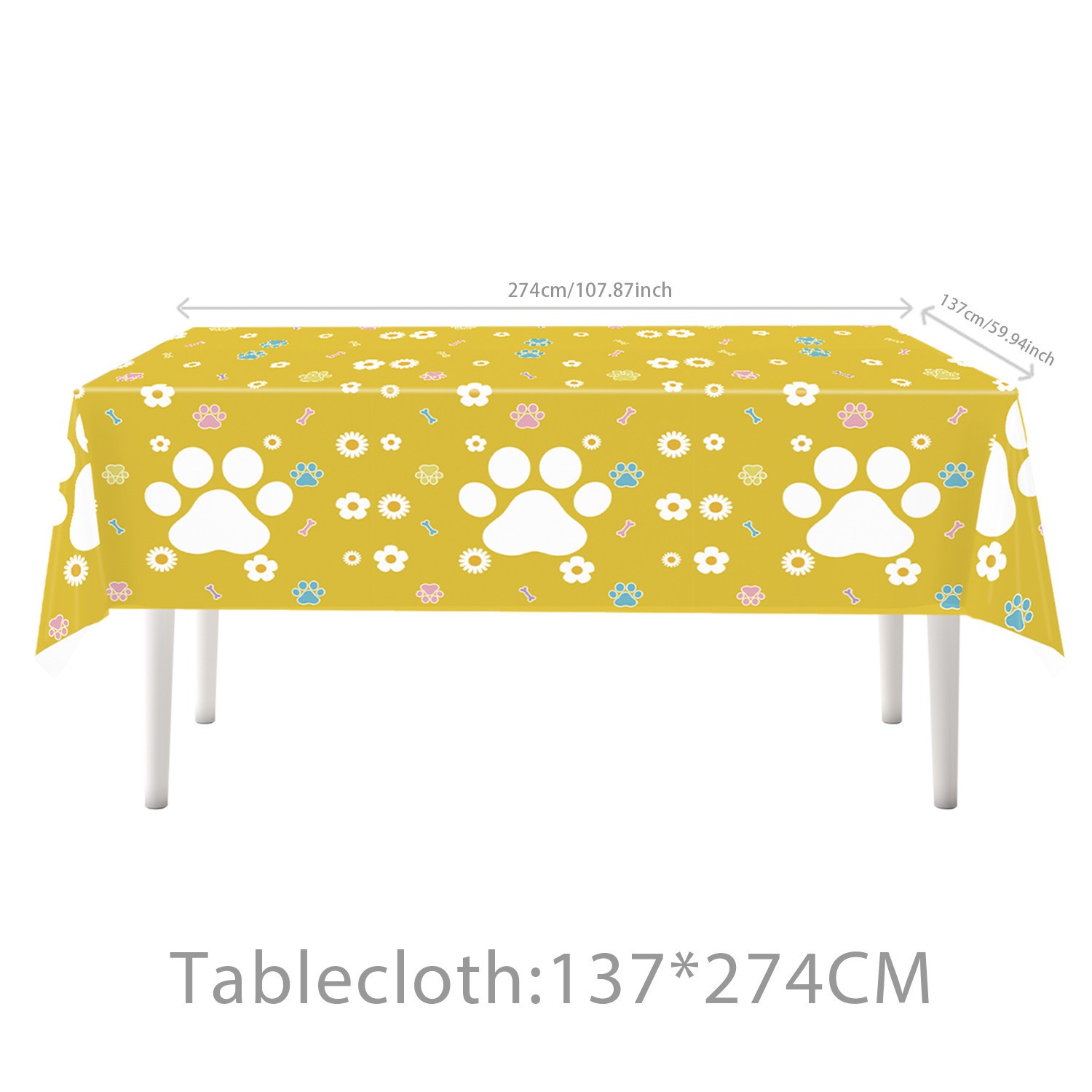 1 buah taplak meja pesta sekal - Table Cloth Disposable ulasan dan harga