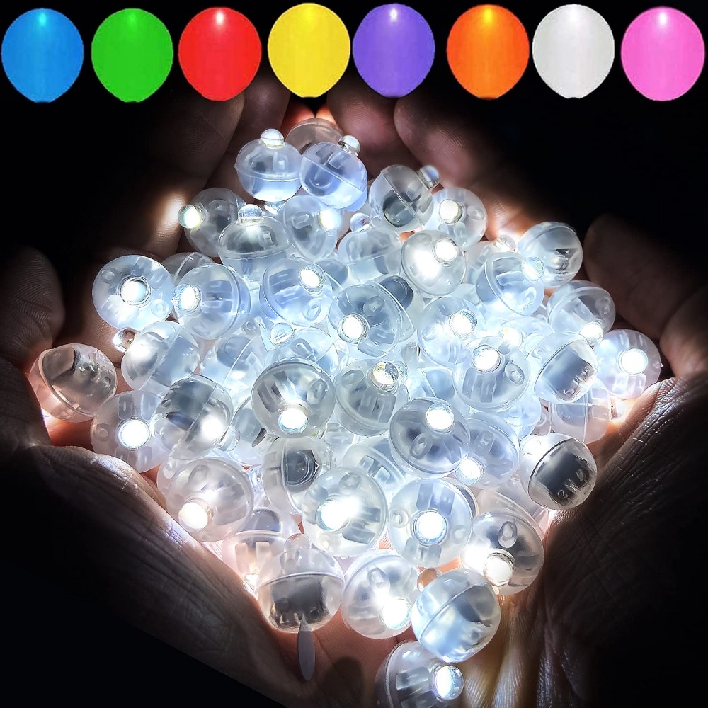 50 Buah Lampu Balon LED Baru y - Led Balloon Light ulasan dan harga