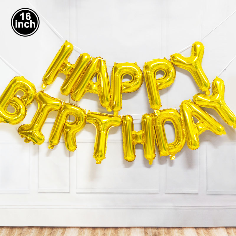 Balon Dekorasi Ulang Tahun War - Party Banner Gold ulasan dan harga