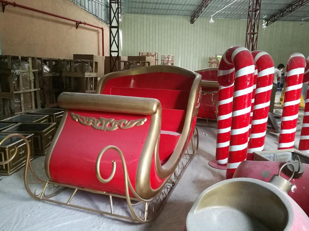 Kereta Sinterklas dari Fibergl - Event & Party Supply Photos ulasan dan harga