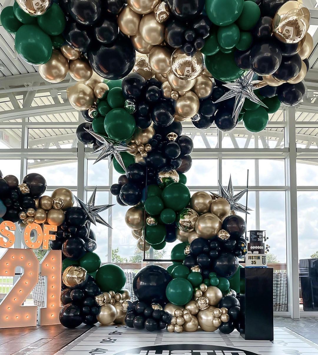 Rangkaian Balon Warna Hitam, H - Balloon Arch Kit ulasan dan harga