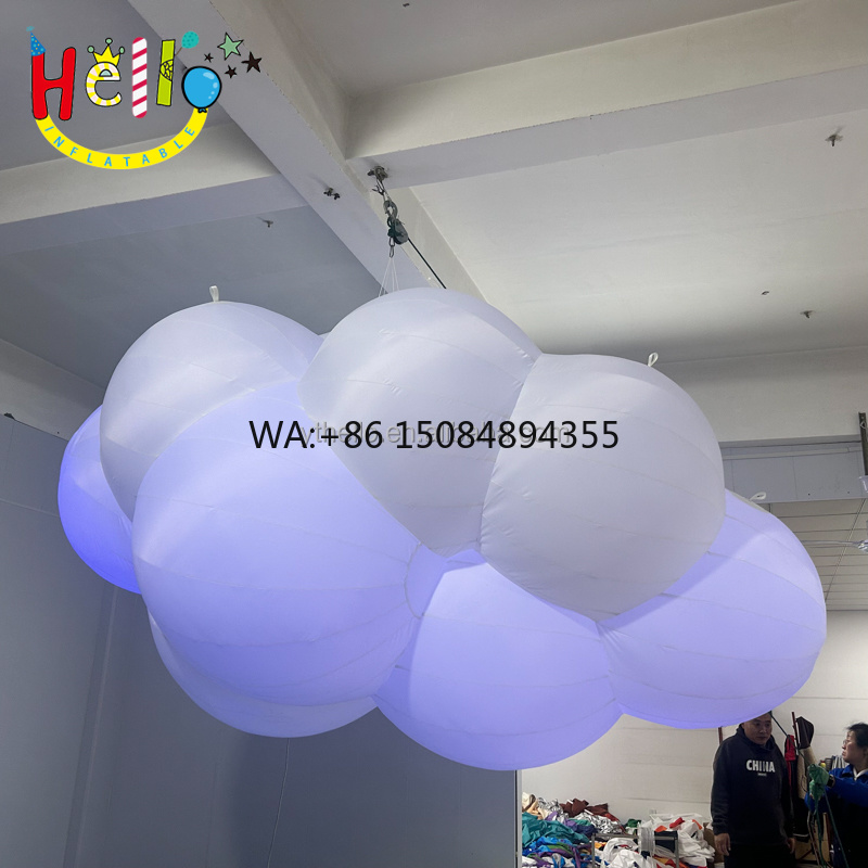 Balon Awan Tiup LED Warna-warn - Led Balloon Light ulasan dan harga