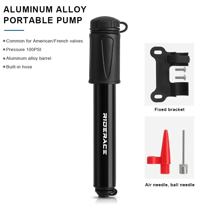 RIDERACE pompa sepeda Mini por - Balloon Pump Hand ulasan dan harga