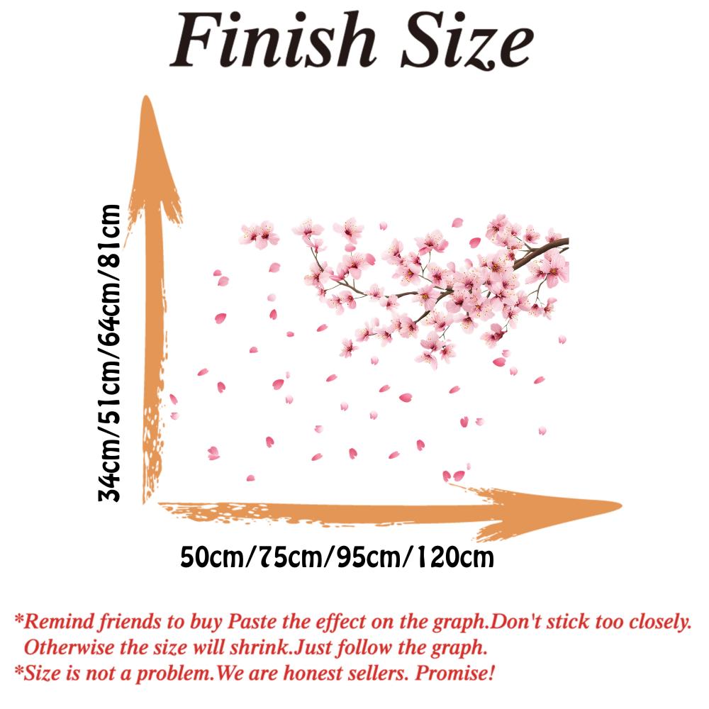 Stiker Dinding Pohon Sakura Be - Flower Wall Panel ulasan dan harga