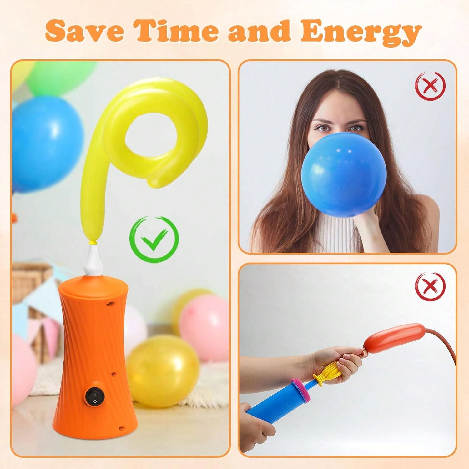 Pompa Balon Listrik Untuk Balo - Balloon Pump Hand ulasan dan harga