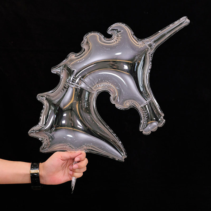 Transparan PVC Unicorn Bintang - Led Balloon Light ulasan dan harga
