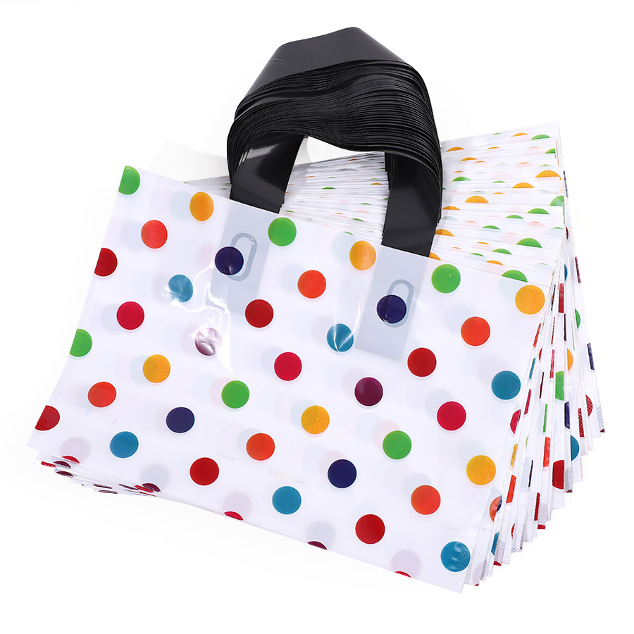 18Pcs Tas Tote Polka Dot Tebal - Party Event Supply Store ulasan dan harga